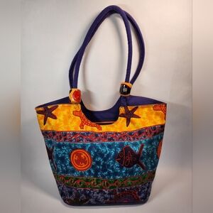 90's whimsigoth Sun n Sand tote
